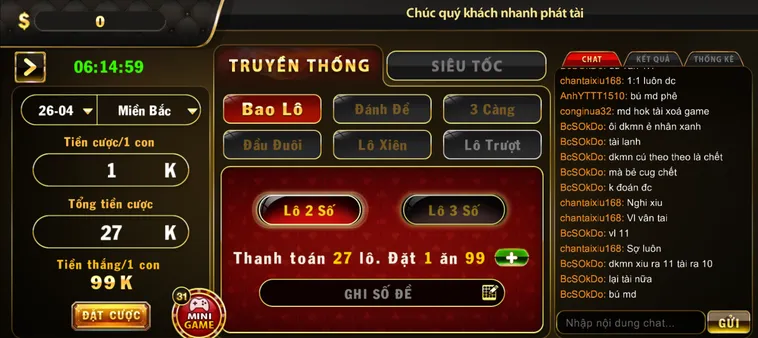 Khám Phá Thế Giới Lô Đề 1 Ăn 99 Tại HitClub Với Phần Thưởng Lớn