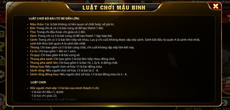 Hướng Dẫn Chi Tiết Cách Chơi Mậu Binh Tại HitClub Siêu Hấp Dẫn