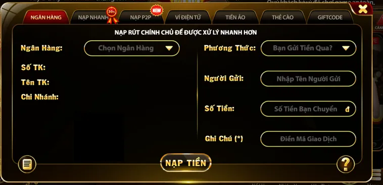 Nạp Tiền HitClub Siêu Tốc Để Chinh Phục Mọi Ván Cược