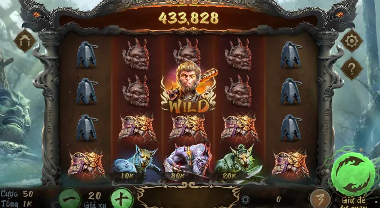 Nổ Hũ Hắc Thoại Ngộ Không Tại HitClub Chinh Phục Jackpot Thần Thoại