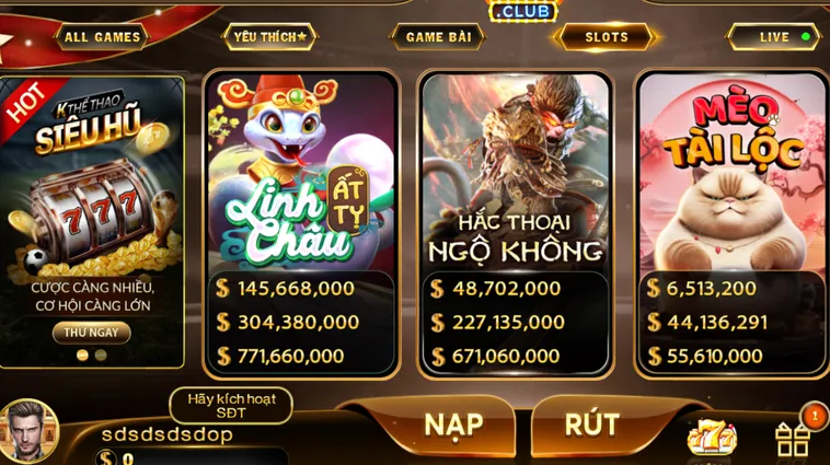 Nổ Hũ HitClub Sân Chơi Quay Hũ Đẳng Cấp Với Jackpot Cực Khủng