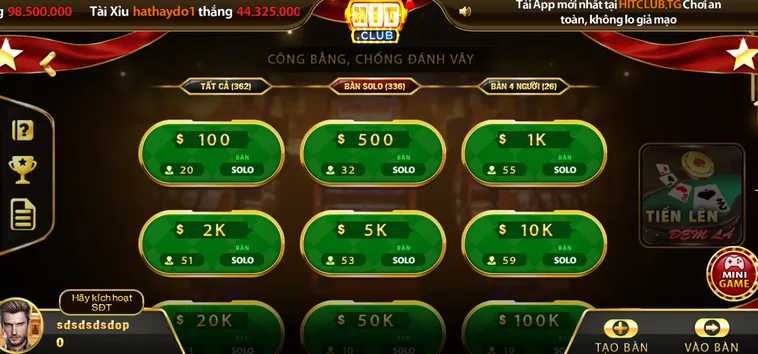 Chinh Phục Tiến Lên Đếm Lá Tại HitClub Đỉnh Cao Cho Mọi Cao Thủ