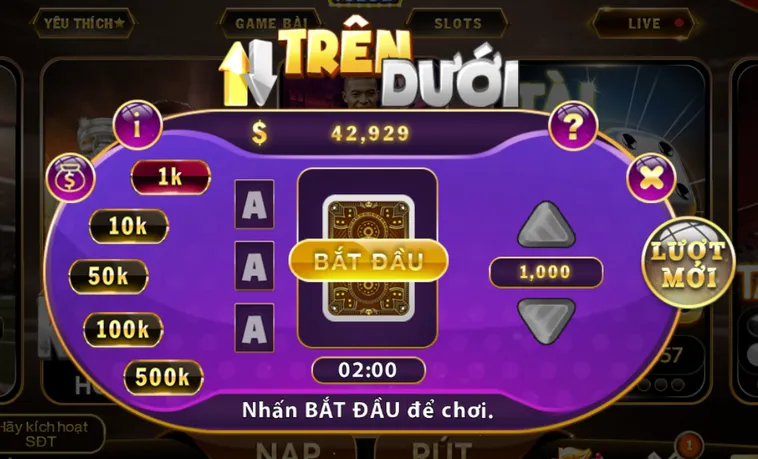 Trải Nghiệm Đỉnh Cao Khi Tham Gia Minigame Trên Dưới Tại HitClub Uy Tín